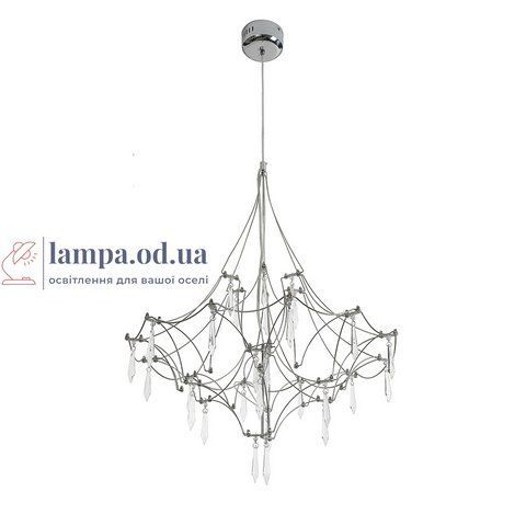 Потолочная люстра LED Levistella 918L981 (600) CH, 25W, диаметр 600мм, три режима света, металл, современный стиль LVS5763 фото