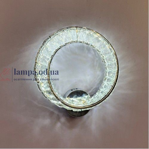 Светодиодное бра Linisoln 6105-300B CH с хрусталем, хром, 15 Вт 6105-300B СН фото