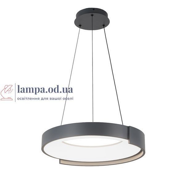 Потолочная люстра LED Levistella 781P3167 (500) GY, 74W, 3000-6000K, серый металл, современный стиль LVS6125 фото