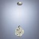 Подвес с хрусталем Linisoln 25007-1L -CH+CLEAR, хром, 10 Вт, 2xG4, 17 см 25007-1L -CH+CLEAR фото 4