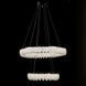 Двухъярусная подвесная хрустальная люстра L33038/600+400/2 LED (CH) &mdash; хром, 182 Вт, диаметр 60 см, от 16 до 25 м&sup2; 30430549 фото 1