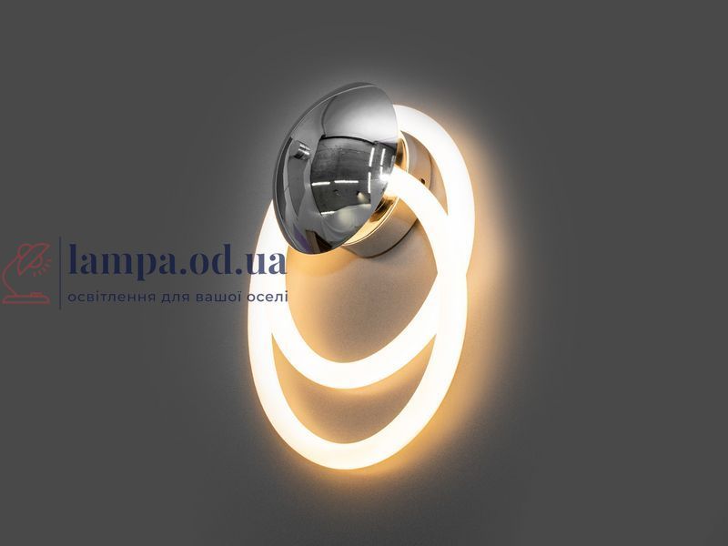 Настенный светильник LED Diasha SY9605-CH, 16W, серебристый, для коридора, спальни, офиса, кафе SY9605-CH фото