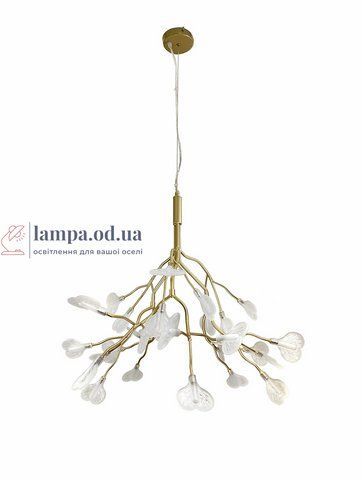 Люстра LED Levistella 918LP272-27 GD+CL, 27W, золото + білий, сучасний стиль для дому LVS3928 фото