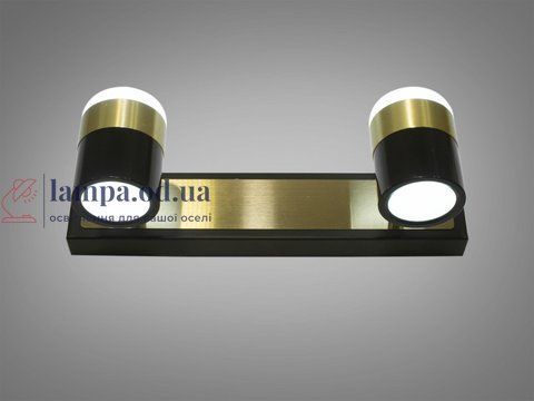 Підсвічування для дзеркал Diasha 5970/2, 8W, латунь, LED, 2 лампи, IP20, 30 см, сучасний стиль 5970/2 фото