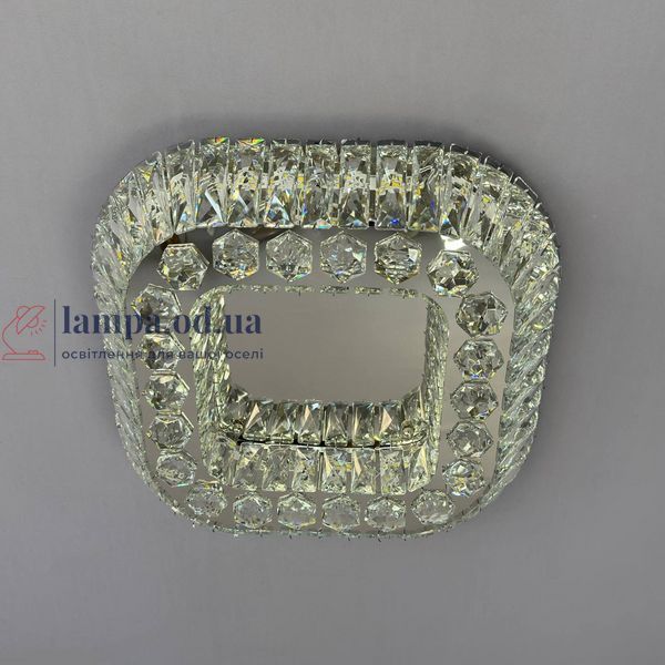 Эффектная потолочная светодиодная люстра Linisoln 3216-60&times;60 CH хром 160Вт до 22 м&sup2; 3216-60*60 CH фото