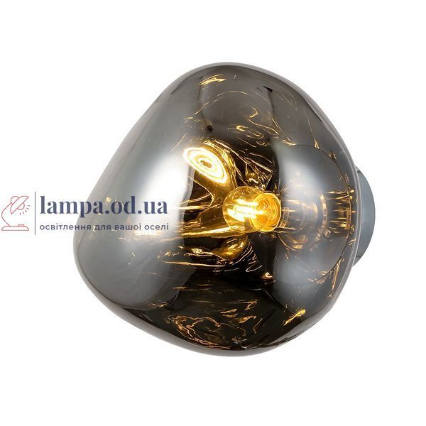 Светильник настінний Levistella 793W01-1 SMGY (280) E27, E27, чорний хром, сучасний стиль, діаметр плафона 280мм LVS5970 фото