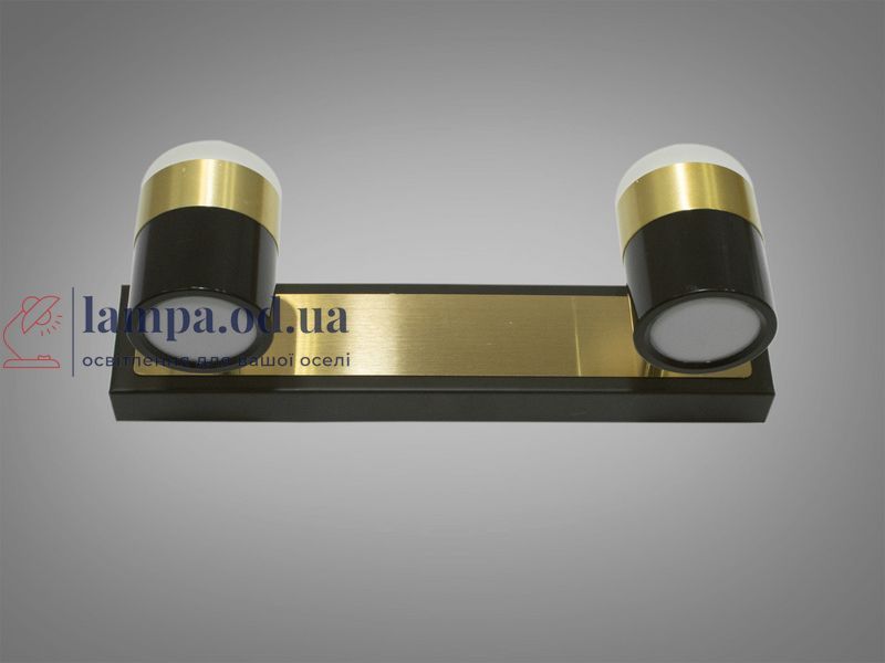 Подсветка для зеркал Diasha 5970/2, 8W, латунь, LED, 2 лампы, IP20, 30 см, современный стиль 5970/2 фото