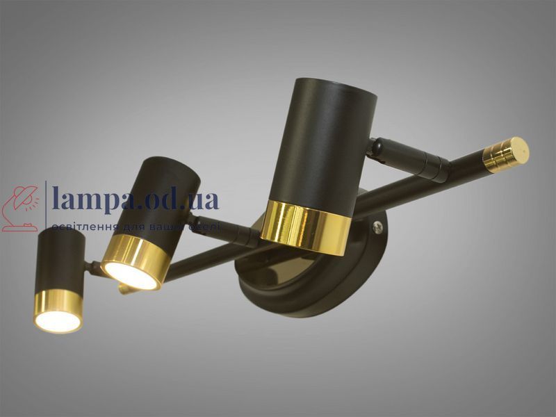 Подсветка для зеркал Diasha 5883/3, 9W, 3200K-6000K, металлический каркас, современный стиль 5883/3 фото