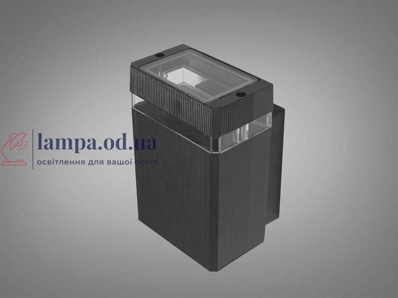 Фасадний світильник Diasha DF-2124BK E27, настінний, IP67, 16 см, для підсвічування стін і колон, для кафе та вулиці DF-2124BK фото