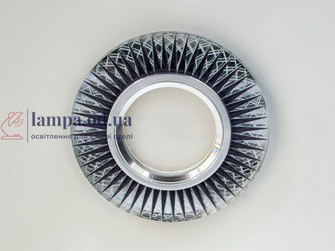 Світильник вбудований LED Diasha 20-533BK MR16, 3W, IP20, білий, для коридору та ванних кімнат 20-533BK фото