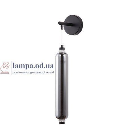 Бра настінне LED Levistella 788W39321 BK+SM, 5W, 4000K, чорний+срібний, сучасний стиль для дому LVS5480 фото