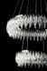 Світлодіодна люстра Splendid Ray L7068/400+600/2 LED (CH+Clear) 30436293 фото 5