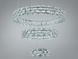 Подвесная LED-люстра Diasha 7896/600+400+200CH с тремя хрустальными кольцами, пультом, 70 W, CH, 59 см, 12-20m2 7896/600+400+200CH фото 5