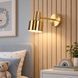 Компактне бра з регульованим металевим конусом Levistella 900W26-1, 1 лампа E27, бронза, 10 x 15 см, код LVS7220 LVS7220 фото 1