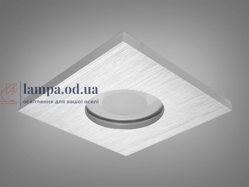 Точечный светильник влагозащищенный Diasha 160B-41-SL MR16, 40W, квадратный, алюминий, для коридора, спальни, кухни 160B-41-SL фото