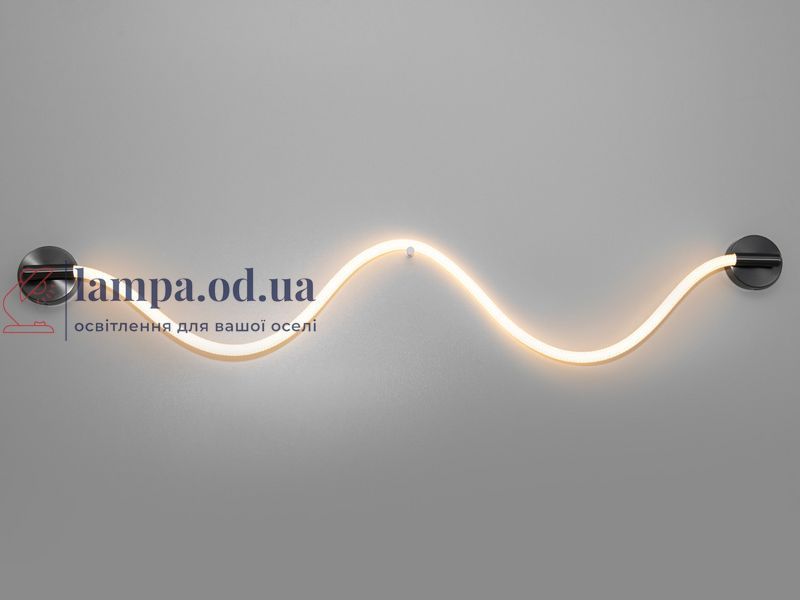 Світильник настінний LED Diasha 9601-BHR Мотузка 18W, 990 лм, чорний хром, сучасний стиль для інтер'єру 9601-BHR фото