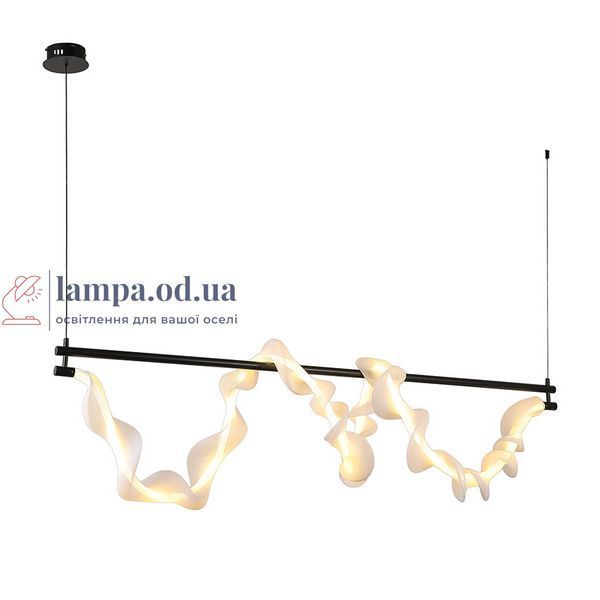 Люстра LED Levistella 7813168 (1500) BK, 26W, 3000K, черный, потолочная для дома LVS6115 фото