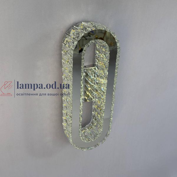 Современный настенный LED светильник Linisoln 582 B-400 CH хром 50W 40 см до 10 м&sup2; 582 B-400 CH фото
