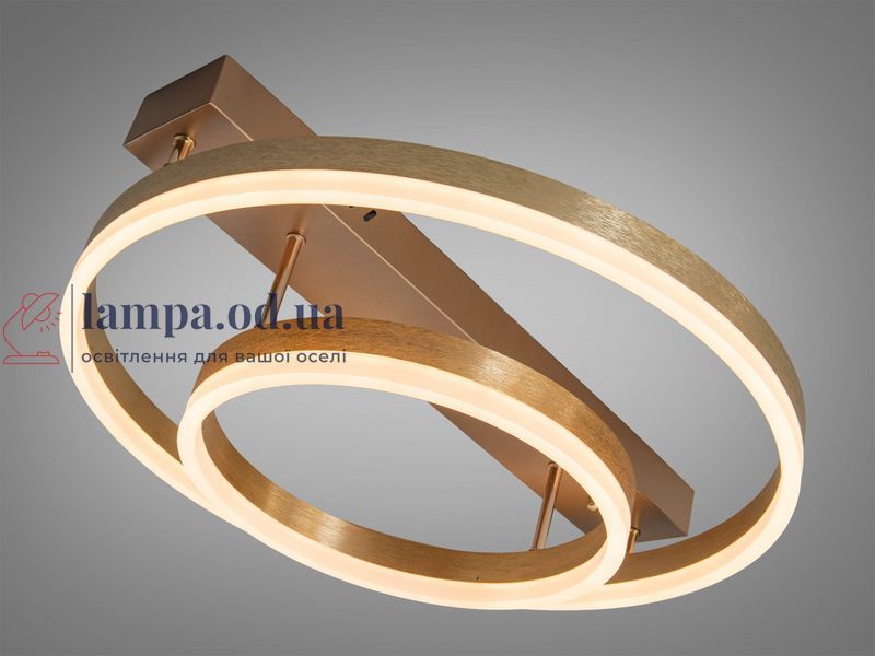 Стельова LED люстра Diasha 2537G dimmer, золото, 60 Вт, от 10 до 16 м&sup2; 2537G dimmer фото
