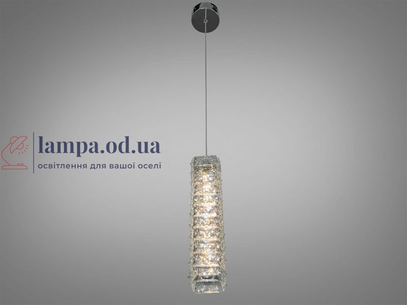 Підвіс LED Diasha 7927/1CH кришталевий хром 10 Вт 7927/1CH фото