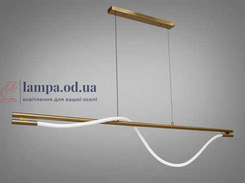 Потолочная люстра LED Diasha SY9609-L1600GAB Роуплайт, 20W, IP20, высота 150 см, для коридора и кухни SY9609-L1600GAB фото