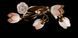 Потолочная люстра Splendid Ray L88819/5, 5 ламп, E14, бронза/розовый/золото, высота 15 см, диаметр 50 см 30207585 фото 1