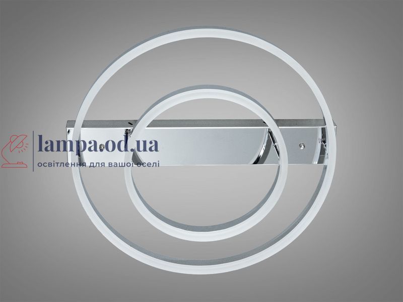 Стельова LED люстра Diasha 2537HR dimmer, хром, 60 Вт, от 10 до 16 м&sup2; 2537HR dimmer фото