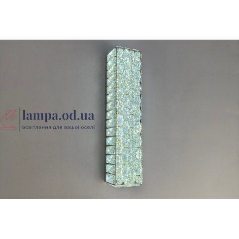 Стильный настенный LED светильник для кухни и гостиной Linisoln 595-520 CH хром стекло 52 см 55W 3 режима 595-520 CH фото