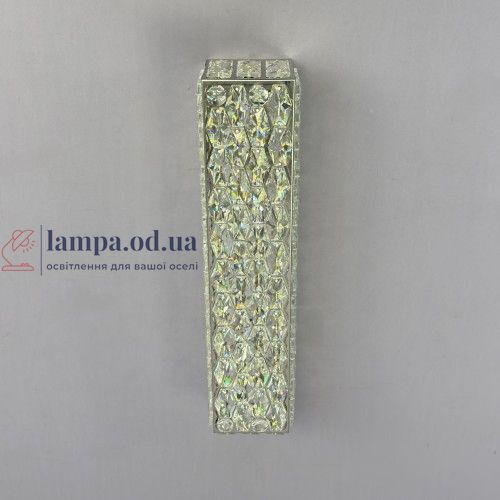 Стильный настенный LED светильник для кухни и гостиной Linisoln 595-520 CH хром стекло 52 см 55W 3 режима 595-520 CH фото