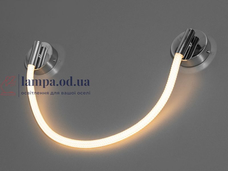 Настенный светильник LED Diasha 9600-CH Шланг, 10W, 550 лм, хром, современный стиль для коридора, спальни, кухни 9600-CH фото
