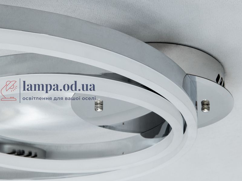 Стельова LED люстра Diasha 2538HR dimmer, хром, 58 Вт, от 10 до 16 м&sup2; 2538HR dimmer фото