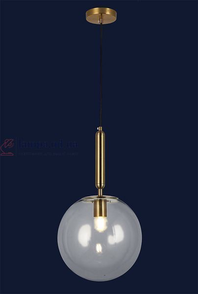 Светильник підвісний винтажний Levistella 9163525-1 BRZ+CL, E27, бронзовий з прозорим, класичний стиль для дому LVS3450 фото
