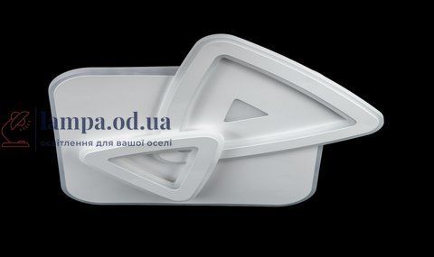 Люстра стельова LED Splendid Ray L78670/3, 3 лампи, білий, регульована яскравість, сучасний стиль 30393804 фото