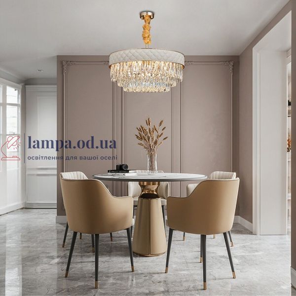 Красива кришталева люстра у вітальню Art 88205/800WH Art 88205/800WH фото