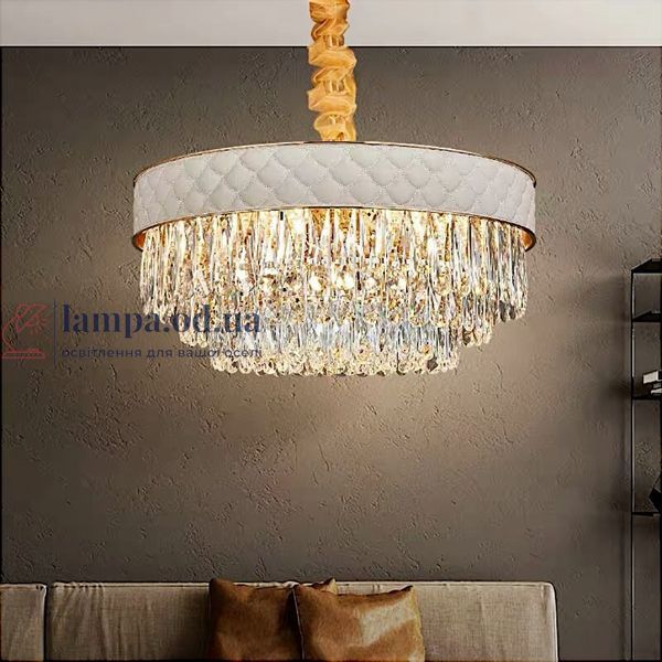 Красива кришталева люстра у вітальню Art 88205/800WH Art 88205/800WH фото