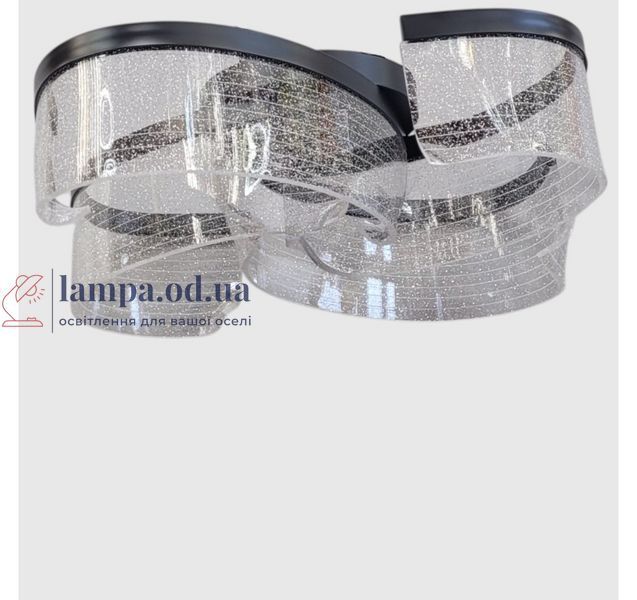 Стельова LED люстра Artlight 51056/4BK, 44 Вт, чорна, 52 см 51056/4BK фото