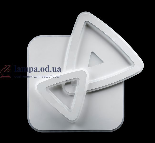 Люстра стельова LED Splendid Ray L78670/3, 3 лампи, білий, регульована яскравість, сучасний стиль 30393804 фото