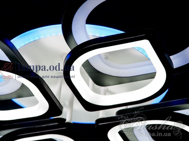 LED люстра Diasha 8073/4+4BK LED 3color dimmer 8073/4+4BK LED 3color d фото