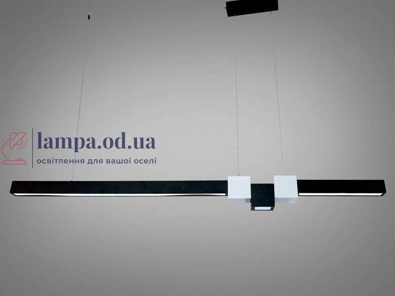 Сучасний підвісний LED світильник Diasha 7528/1000BK, чорний, 121 см, 28 W, 0-10 м2 7528/1000BK фото