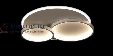Люстра стельова LED Splendid Ray L2332/2+1, 120W, білий, з пультом, сучасний стиль 30416761 фото