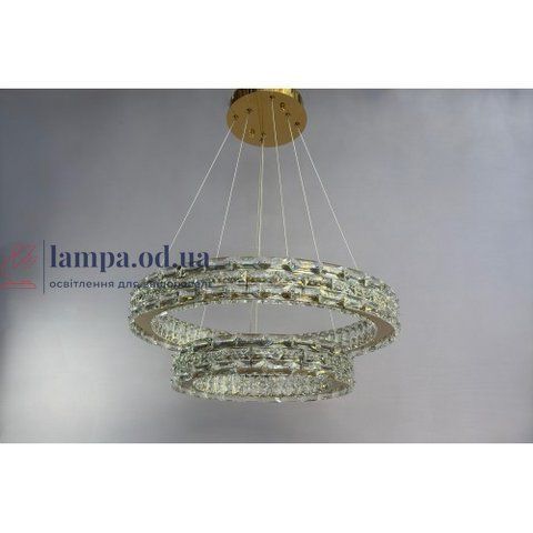 Люстра кільця Linisoln 7896-60*40 метал, кришталь, LED, 120-50 см, 60*40 см, 65 Вт 7896-60*40 фото