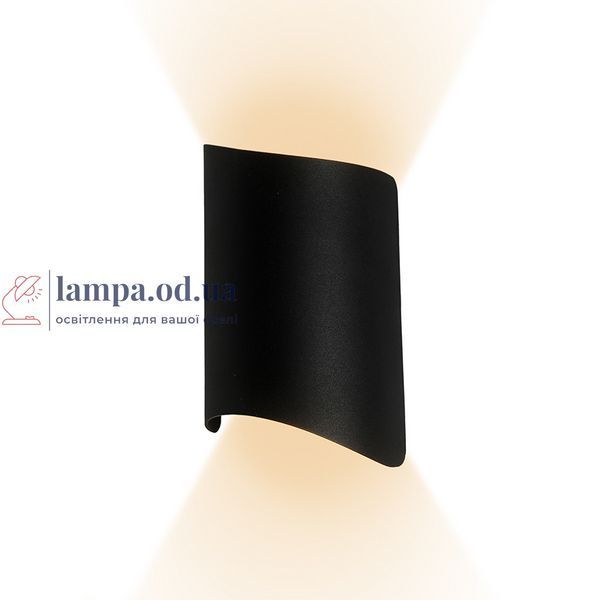 Бра настінне LED Levistella 9233205 BK, 10W, 3200K, чорний алюміній, для вулиці LVS6161 фото