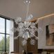 Подвесная люстра Artlight 6403CH на 6 ламп E14 с прозрачными стеклянными шарами 6403CH фото 1