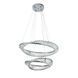 Люстра LED Levistella 799L8812 (600+400) CH, 84W, регульована температура світла, сучасний стиль для вітальні LVS5611 фото 1