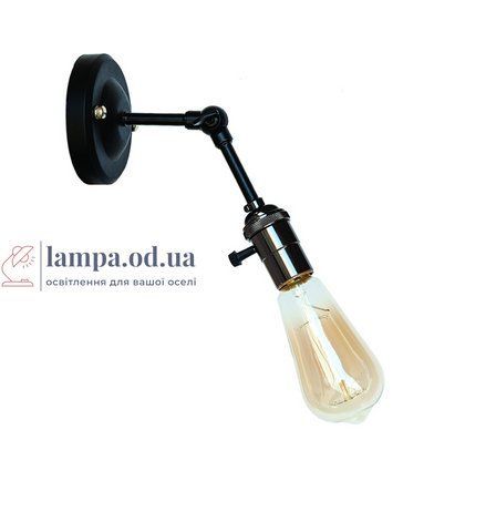 Бра настінне Levistella 752WF1904-1, E27, 60W, чорний, сучасний стиль для дому LVS04174 фото