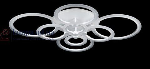 Люстра світлодіодна Splendid Ray LK236/8+A LED, 360Вт, білий, з пультом, димер, для залу 30397389 фото
