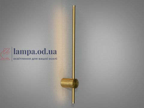Бра настінне LED Diasha 2039/600 brass, 6W, 4100K, латунь, сучасний стиль для дому 2039/600 brass фото