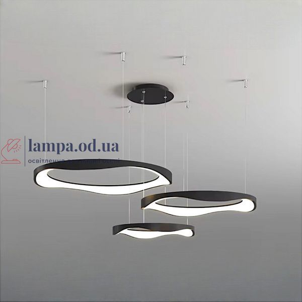 Підвісна LED-люстра Art 2460/420+520+620BK Art 2460/420+520+620BK фото