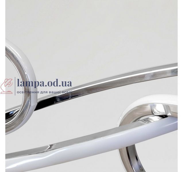 Подвесная светодиодная люстра Artlight 2305/5CH хромированная вытянутая с пятью фигурными LED элементами 86W 2305/5CH фото