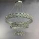 Люстра кольца Linisoln 7896-60*40*20 металл, хрусталь LED 80Вт 120-50 см 7896-60*40*20 фото 2